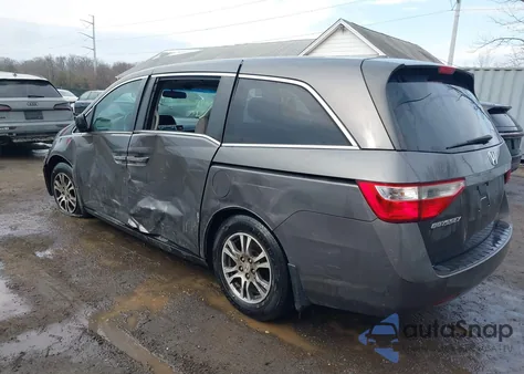 2012 Honda Odyssey Ex-L z USA, uszkodzony, nr VIN 5FNRL5H66CB069818
